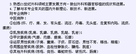 衛(wèi)生系列高級(jí)專業(yè)技術(shù)資格考試（中醫(yī)外科專業(yè)-正高級(jí)）