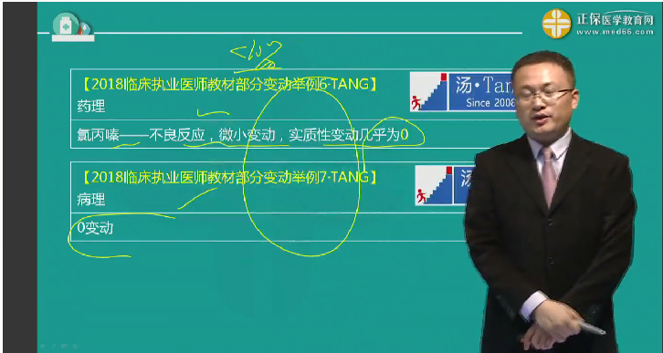 湯以恒講解2018年臨床執(zhí)業(yè)/助理醫(yī)師教材實質(zhì)性變動及復(fù)習(xí)重點