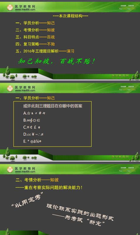 專業(yè)師資景晴為你講解臨床執(zhí)業(yè)醫(yī)師考試病理、藥理、生理**攻略！